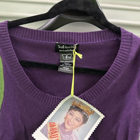 Trust Fund Baby 100% Cashmere Medium - Picture 7 of 9